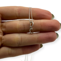 ART-145 Dije Inicial Premium Plata 925 (X UNIDAD - SIN CADENA) - tienda online
