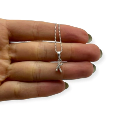ART-145 Dije Inicial Premium Plata 925 (X UNIDAD - SIN CADENA) - Stal Joyas