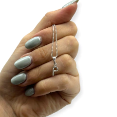 ART-145 Dije Inicial Premium Plata 925 (X UNIDAD - SIN CADENA) - tienda online