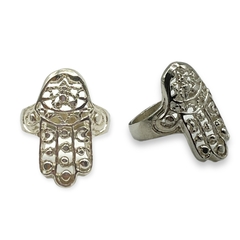 SIN-190 Anillo Mano de Fatima - Últimas Unidades Plata y Oro