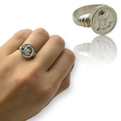 SIN-191 Anillo Papa Francisco - Últimas Unidades Plata y Oro