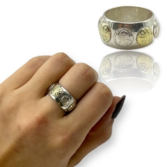 SIN-180 Anillo Premium San Benito - Últimas Unidades Premium Plata y Oro