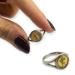 MAAN-179/2 Anillo Religioso - Últimas Unidades Plata y Oro