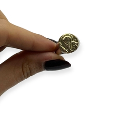 AG-248 Anillo San Benito Plata y Oro