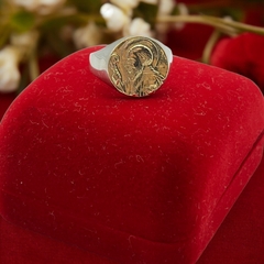AG-248 Anillo San Benito Plata y Oro - comprar online