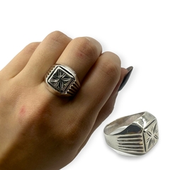 SIN- 213 Anillo Masculino - Últimas Unidades Plata 925