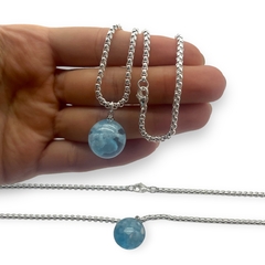 Conjunto ( 45 cm) "Cielo" Nubes Encapsuladas y Brilla Oscuridad Acero Blanco en internet