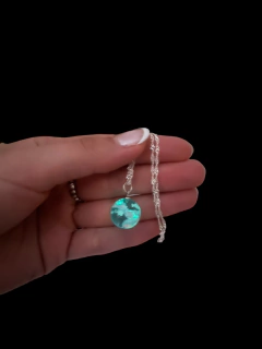 Conjunto ( 45 cm) "Cielo" Nubes Encapsuladas y Brilla Oscuridad Acero Quirúrgico - tienda online