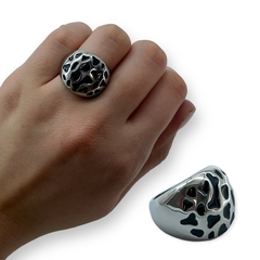0295 Anillo de Diseño Acero Quirúrgico