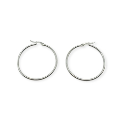3464 Aros Argollas - Variedad de Medidas Acero Blanco