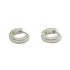 3487 Aros Cubanos (15 mm) Acero Blanco