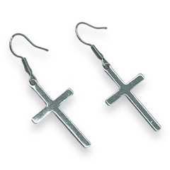 3294-PLUS Aro Colgante Cruz (30 mm) Acero Quirúrgico - comprar online
