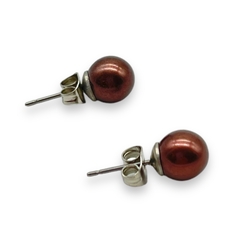 3216-7 Aros Pasantes Perla Marron (7 mm) Acero Quirúrgico - comprar online