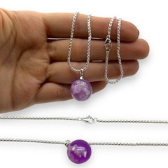 Conjunto ( 45 cm) "Cielo" - Color Violeta Nubes Encapsuladas y Brilla Oscuridad Acero Blanco - comprar online