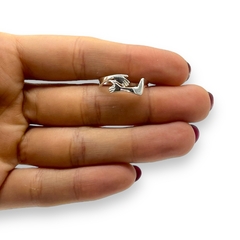 AV 009 Anillo Abrazo Plata 925 (SIN ESTUCHE) - Stal Joyas