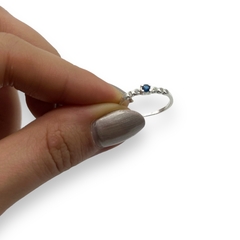 Imagen de ART-163 Anillo Siete Piedras - Variedad de Colores Plata 925