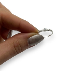 ART-163 Anillo Siete Piedras - Variedad de Colores Plata 925 - comprar online