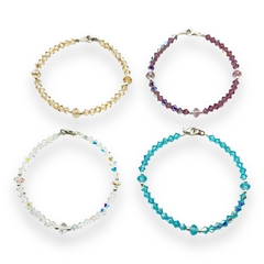 SWA Pulseras Edición Limitada - Variedad de Colores Plata Italiana (x1) - comprar online