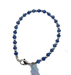 YUMMY-VOL Pulsera Cristal de Roca y Yummy Azucarado - Variedad de Colores Acero Blanco - tienda online
