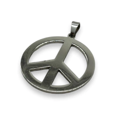 SIN-234 Dije Simbolo de La Paz / Ultimas Unidades Acero Quirúrgico - comprar online