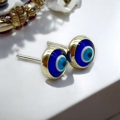 ART-166 Aros Ojo Turco Plata 925