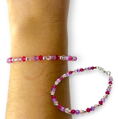 VOL-TRI Pulsera Tri-Color - Variedad de Colores Acero Blanco - Stal Joyas