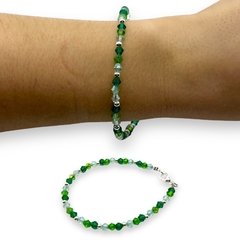Imagen de VOL-TRI Pulsera Tri-Color - Variedad de Colores Acero Blanco