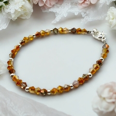 VOL-TRI Pulsera Tri-Color - Variedad de Colores Acero Blanco