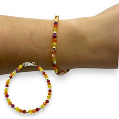 VOL-TRI Pulsera Tri-Color - Variedad de Colores Acero Blanco - comprar online