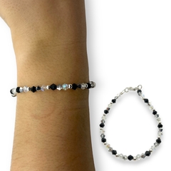 VOL-TRI Pulsera Tri-Color - Variedad de Colores Acero Blanco - Stal Joyas