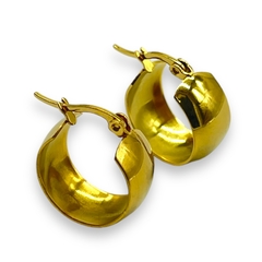 3613-DO Aros Argollas (20mm) Acero Dorado