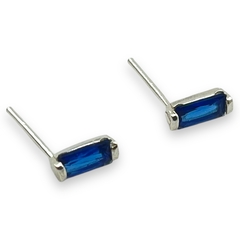 ART-129 Aros Pasantes - Variedad de Colores (8mm) Plata 925 - Stal Joyas