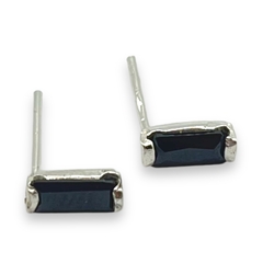 ART-129 Aros Pasantes - Variedad de Colores (8mm) Plata 925 en internet