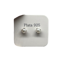 ART-191-4-5-6 Aros Perlas (Cierre a Rosca) - Variedad de Medidas Plata 925 - Stal Joyas