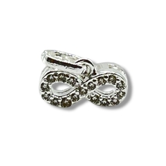 0.6 gr Dije Mini Infinito (6 mm) Plata 925