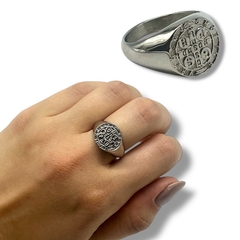 0472 Anillo San Benito GR Acero Quirúrgico Premium
