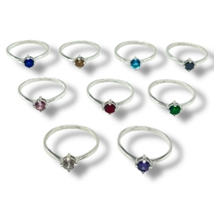 ART-194 Anillo Grifa - Variedad de Colores lata 925 en internet