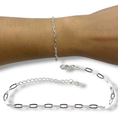 1.7 gr Pulsera Eslabones Plata 925
