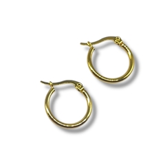 3051-DO-12-15-18 Aros Argollas - Variedad de Medidas Acero Dorado - comprar online