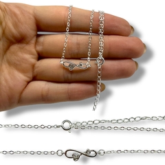 2.8 Conjunto Corazon Infinito Plata 925