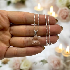 Promo 20: Estrella-Seleccionar Color(15mm) + Cadena(40 cm) "Edición Única"- Últimas Unidades Plata Italia - Stal Joyas