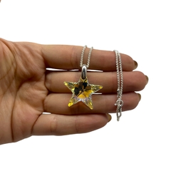 Promo 7: Estrella(25mm) + Cadena(40 cm) "Edición Única"- Últimas Unidades Plata Italia (SIN ESTUCHE) en internet