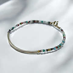 CRI 599 Pulsera Piedras Multicolor (18 mm) Plata 925 - comprar online