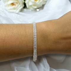 6/6,7/7/7,4/ gr Pulsera Premium Cubics - Variedad de Medidas Plata 925 - comprar online