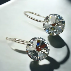 Imagen de SWA-24 Aro Lenteja (13 mm) - Variedad de Colores Plata 925