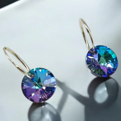 SWA-24 Aro Lenteja (13 mm) - Variedad de Colores Plata 925 - comprar online