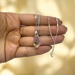 Promo 18: Gota (22mm) + Cadena(50 cm) "Edición Única"- Últimas Unidades Plata Italia (SIN ESTUCHE) - comprar online