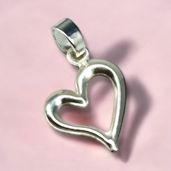 0.35 gr Dije Corazon (15 mm) Plata 925
