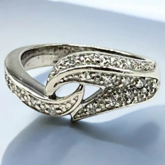 4.45 gr Anillo Cubics - Ultimas Unidades Plata R 925