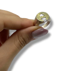 SIN-271 Anillo Inicial "A" - Últimas Unidades Plata y Oro